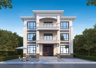 新中式风格三层别墅全套方案